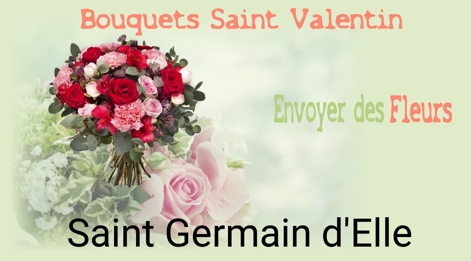 Roses de Saint-Valentin livrées à Saint-Germain-d'Elle